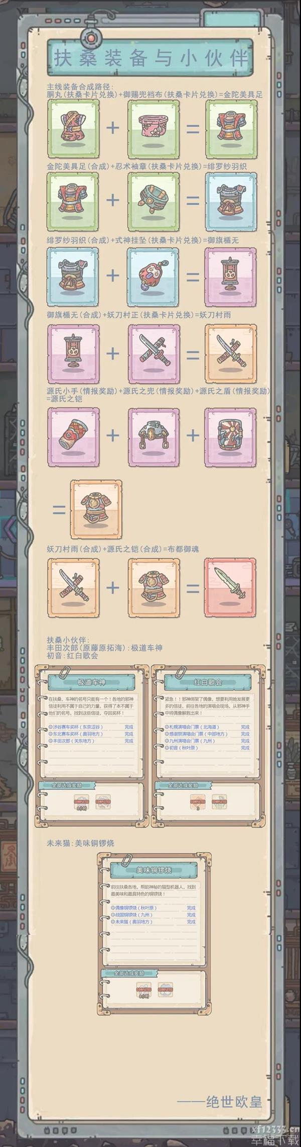 最強小乌龟扶桑花一图流功略 扶桑花武器装备与特性游戏玩法手册