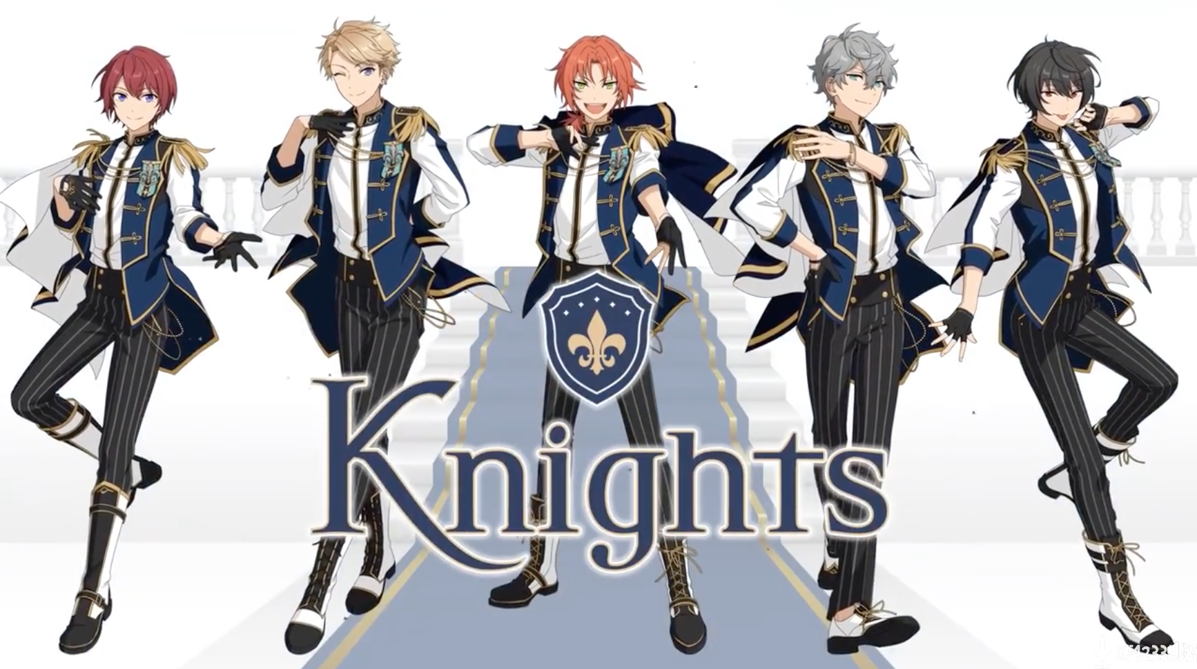 献上歌曲的骑士团《偶像梦幻祭2》骑士道组合Knights