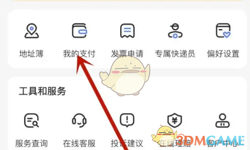 我的支付页面