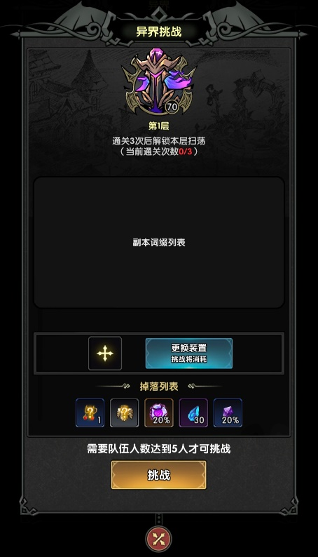 异界腐化石掉落示意图