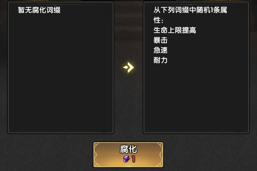 腐化石示意图