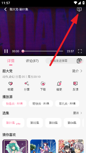 投屏设置示例
