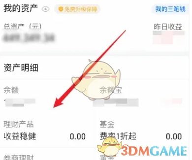资产页面