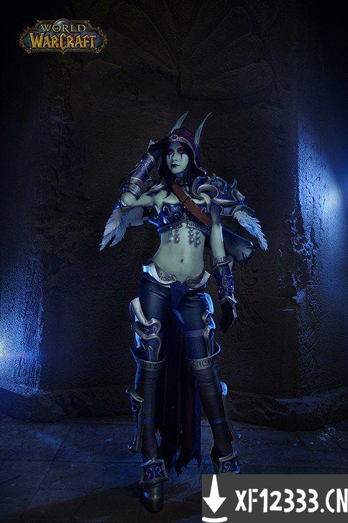 魔兽世界美艳希尔瓦娜斯女王cos