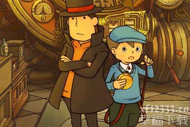 LEVEL5《雷顿》系列第三作《雷顿教授与最后的时间旅行EXHD智能手机版》宣传截图公开