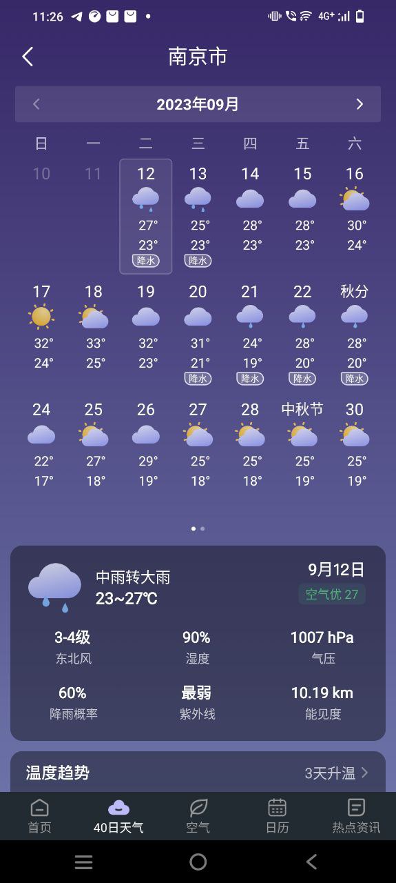 24小时天气