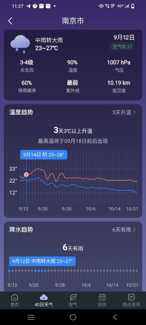 24小时天气 安卓版