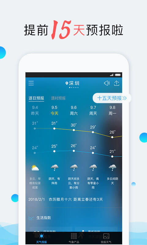 我的都市天气预报