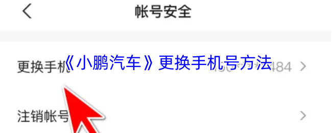 《小鹏汽车》手机号码更换指南