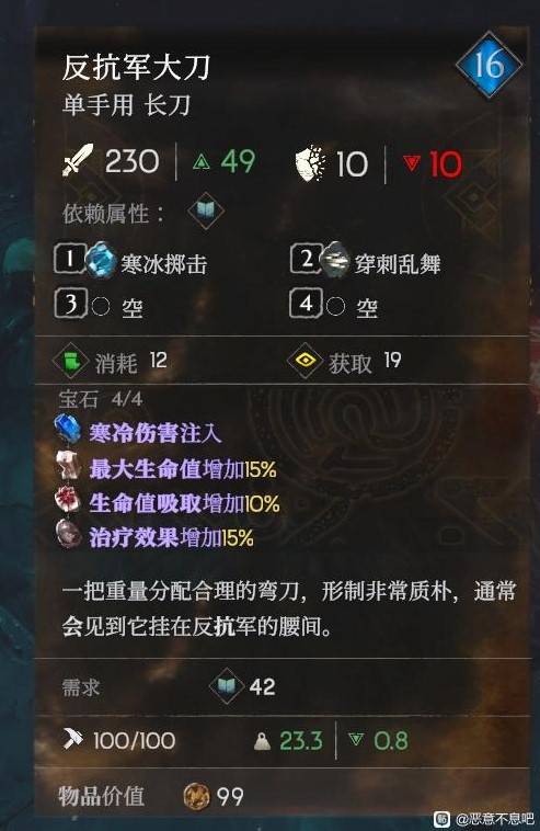 《恶意不息》法师职业最佳装备与属性推荐指南