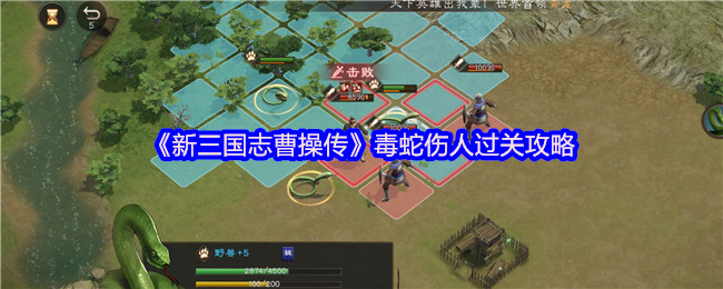 《新三国志曹操传》蛇毒挑战通关技巧分享