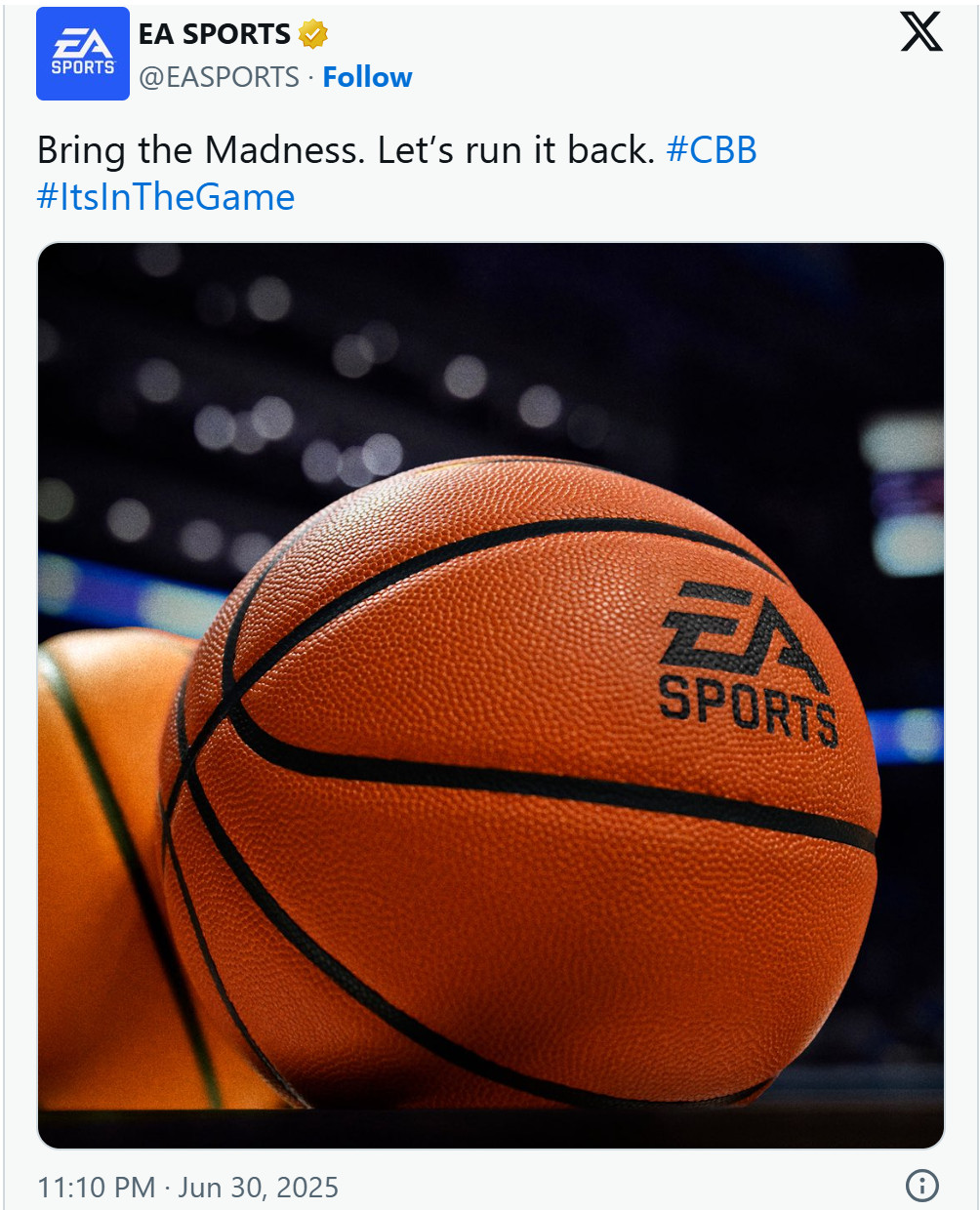《EA Sports大学篮球》游戏版权回归2K，泡汤项目再度引发关注