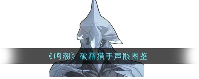 《鸣潮破霜：猎手声骸图鉴》攻略